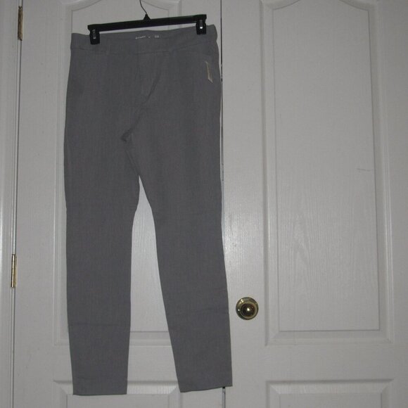 OLD NAVY High Rise Pixie Secret Smooth Pockets Gray Pants Size 14 - Picture 1 of 6